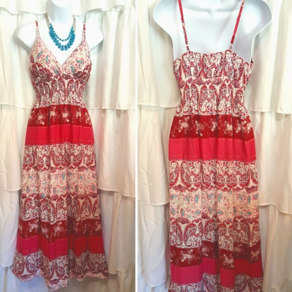 She's Cool Paisley Print Dress